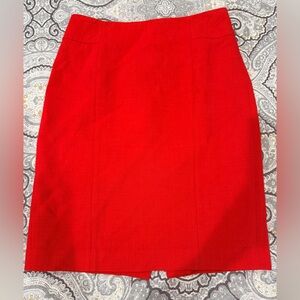 Elegant Red Women's Skirt